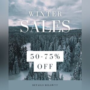 WINTER SALES!!! SEE DESCRIPTION!